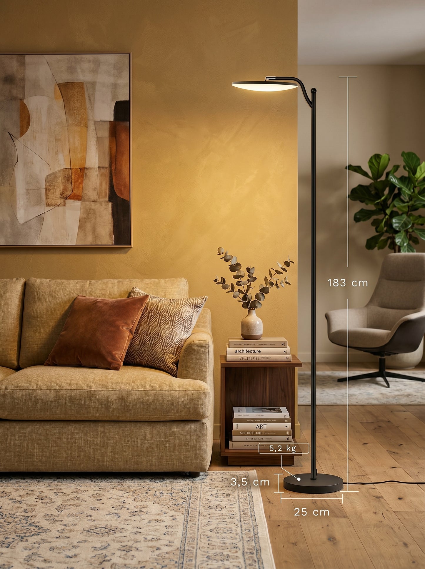 Lampadaire Moderne - ELVORA