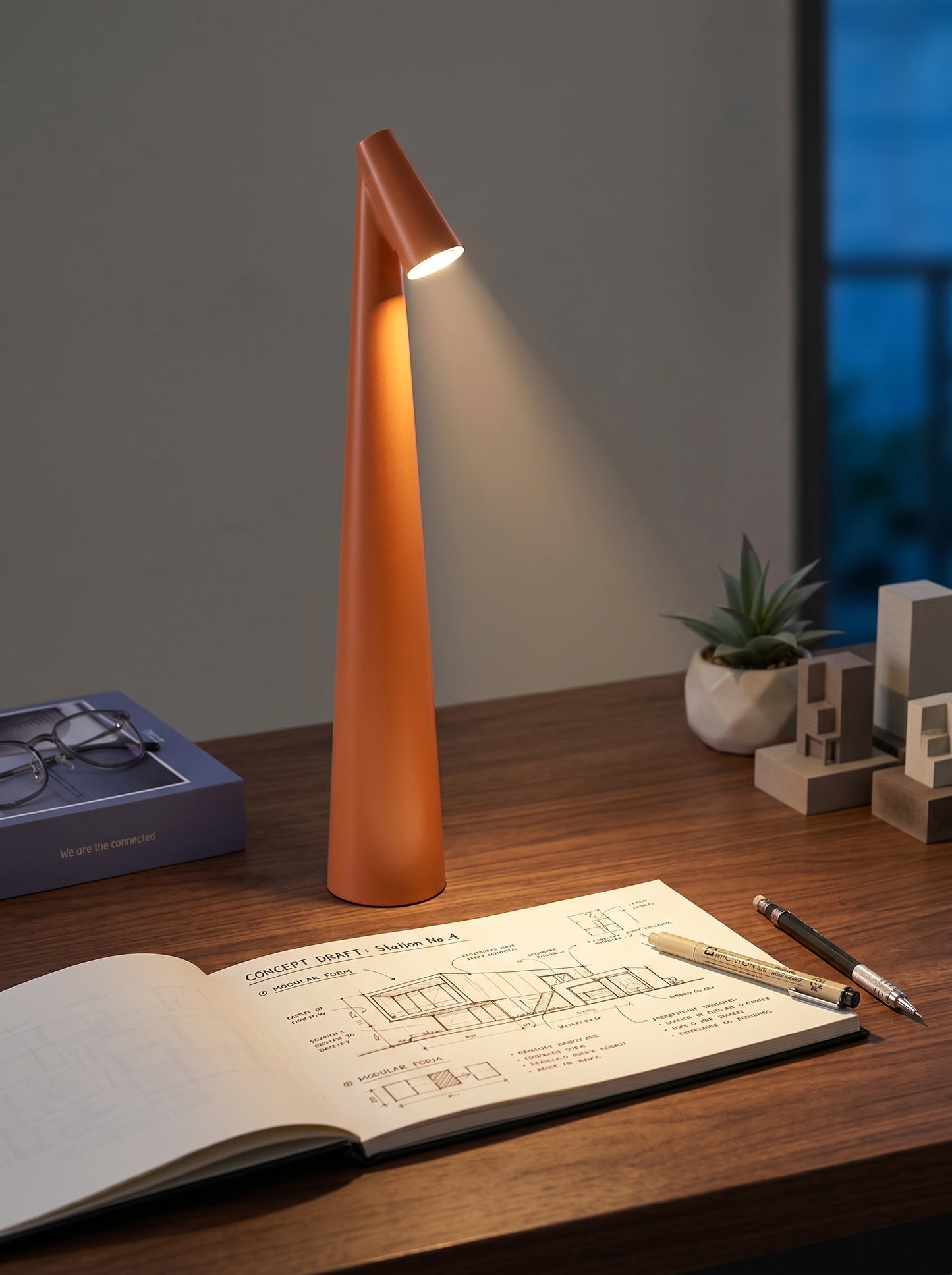 Lampe de Chevet Minimaliste - LUXBERA