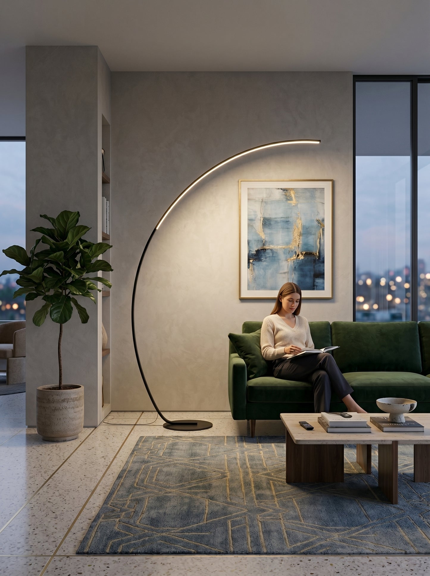 Lampadaire Moderne - LUMERA