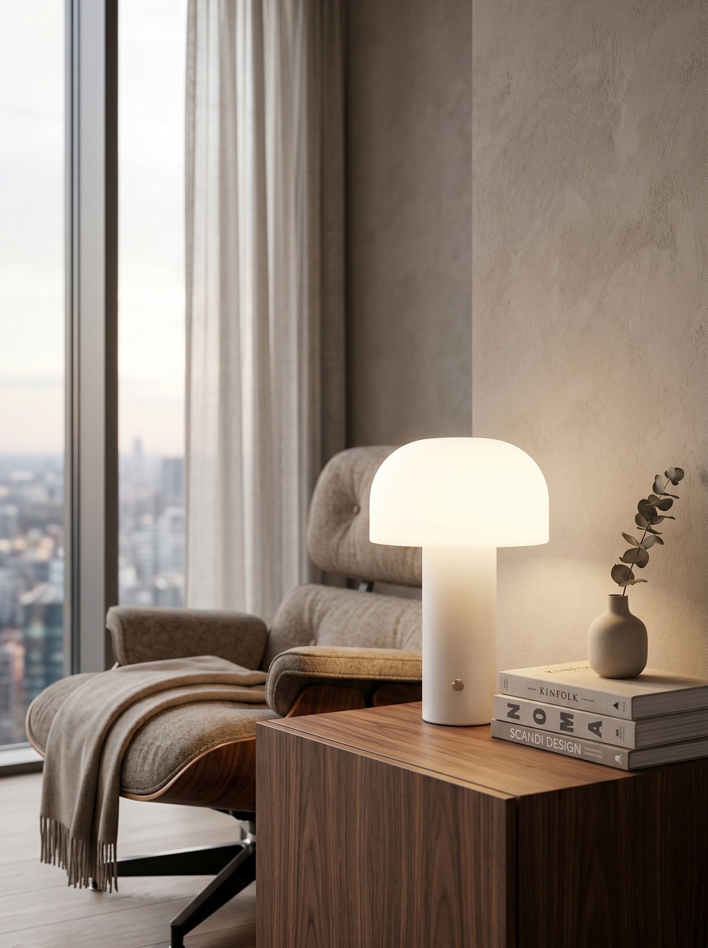 Lampe de Chevet Champignon - NUBIA