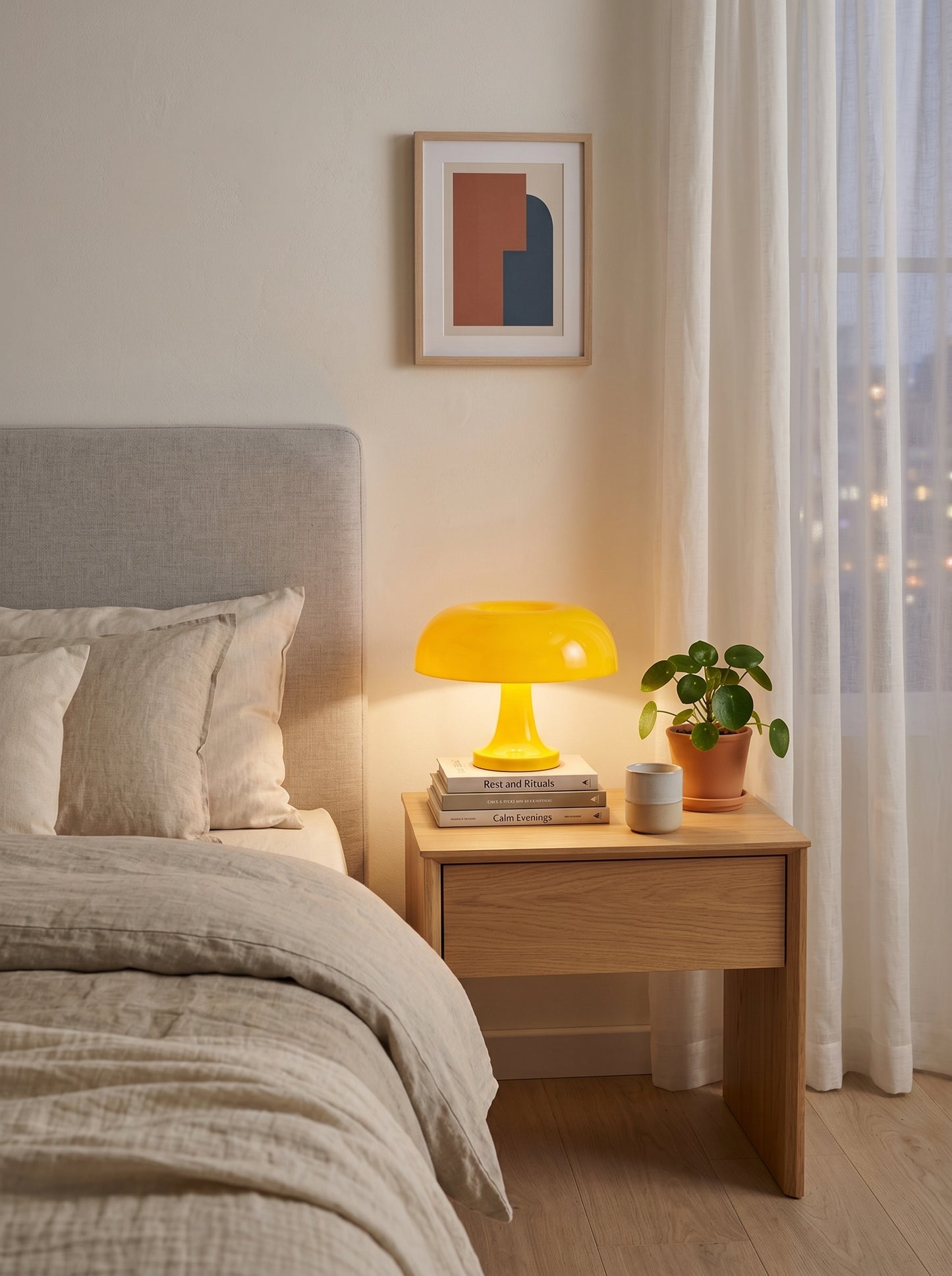 Lampe de Chevet Champignon -  KEMINA