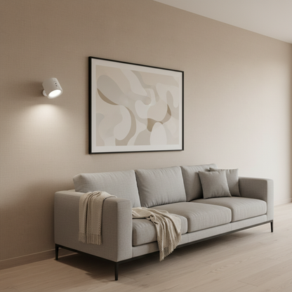 Lampe murale LED double tête rechargeable avec télécommande – ORA