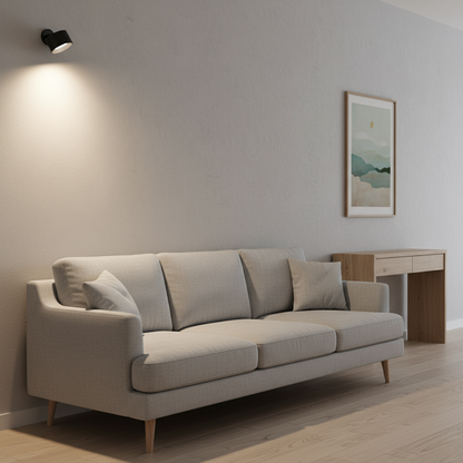 Lampe murale LED rechargeable 360° avec rotation et contrôle tactile – HALOA