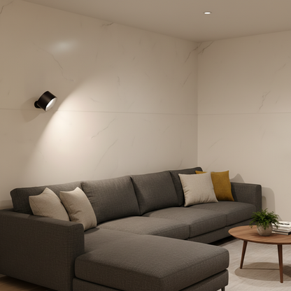 Lampe murale LED rechargeable 360° avec rotation et contrôle tactile – HALOA