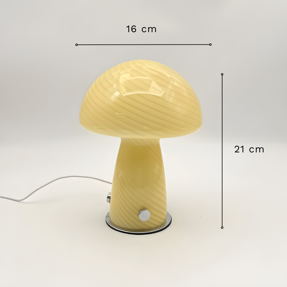 Lampe de chevet champignon moderne & déco - STRIOLA