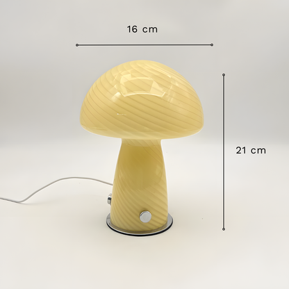 Lampe de chevet champignon moderne & déco - STRIOLA