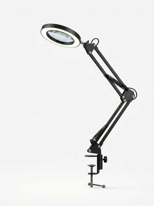 Lampe Loupe de Bureau Zoom x5 - LUXIRA