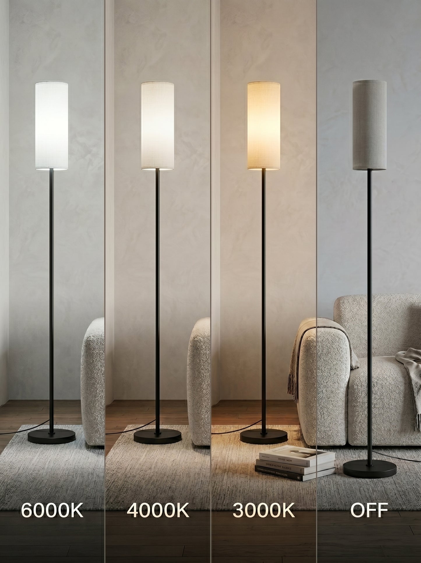 Lampadaire Moderne - LIVORA