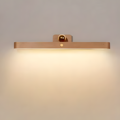 Lampe murale LED sans fil en bois réglable 360° – VALDA