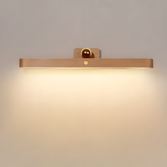 Lampe murale LED sans fil en bois réglable 360° – VALDA