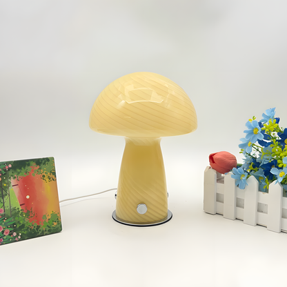 Lampe de chevet champignon moderne & déco - STRIOLA