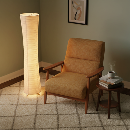 Lampe sur Pied Design Cylindrique – SHIRO