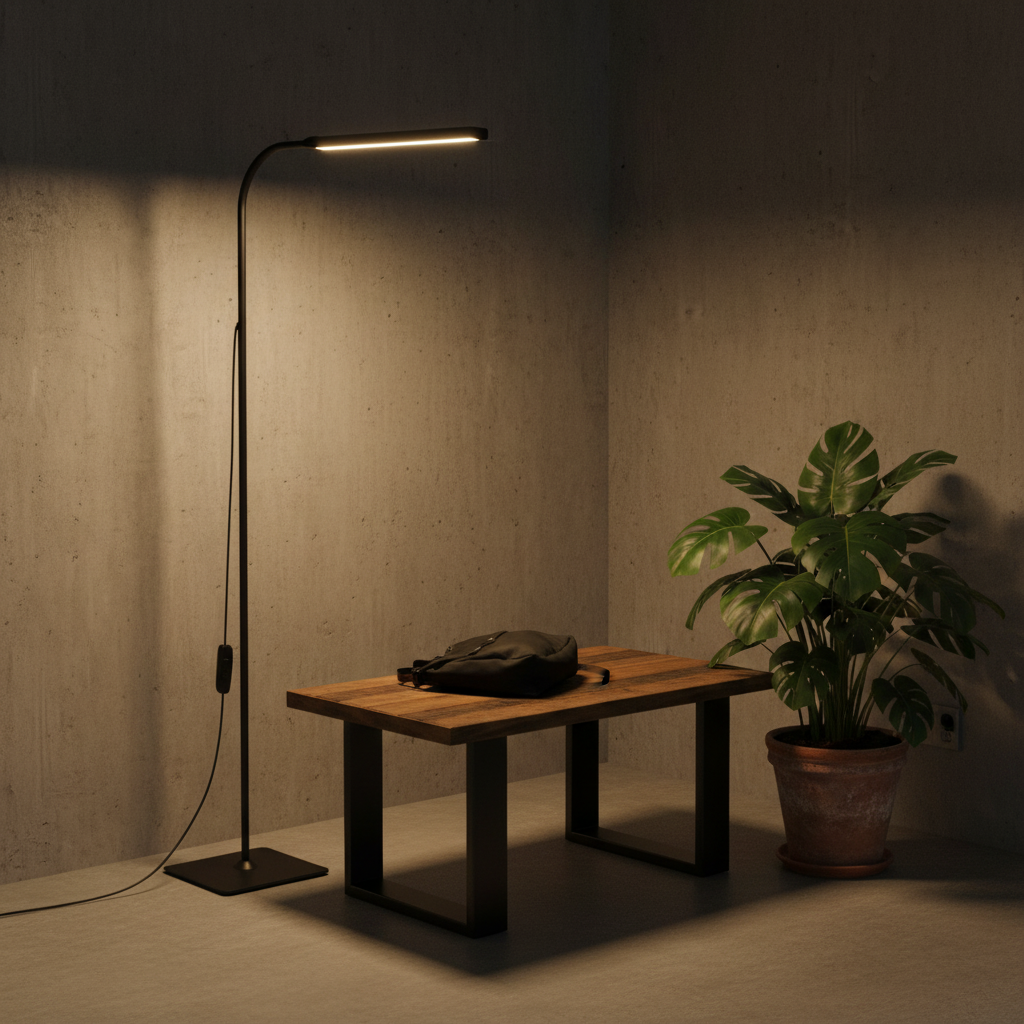 Lampe sur pied LED réglables pour salon & chambre – STOLA