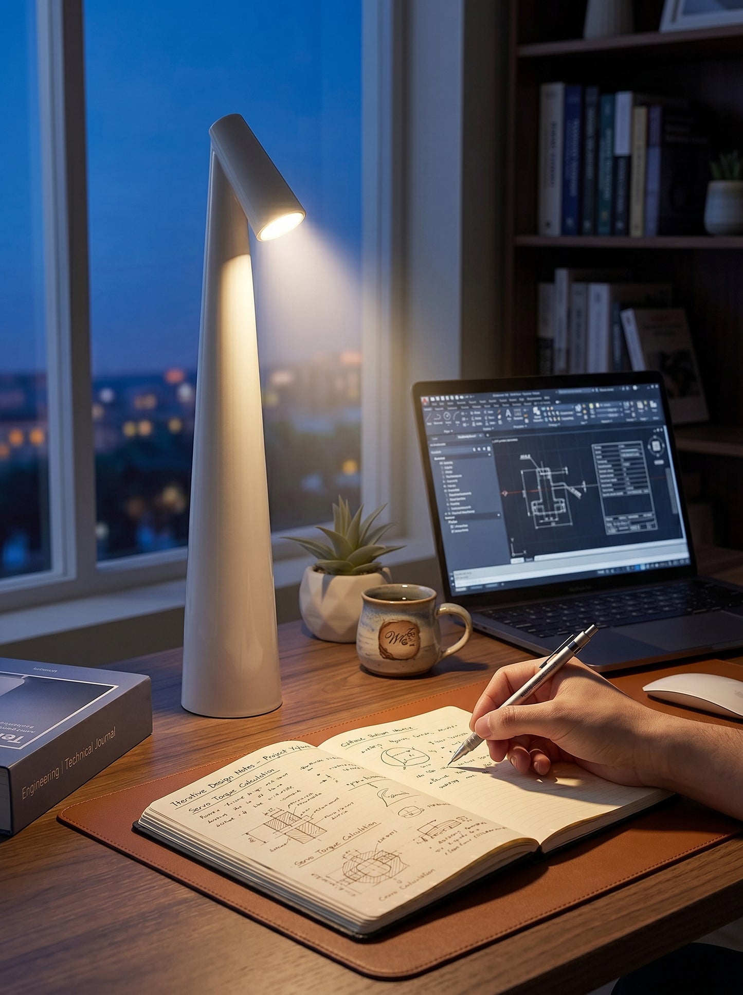 Lampe de Chevet Minimaliste - LUXBERA
