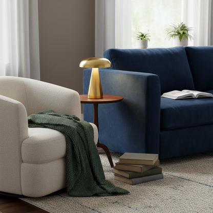 Lampe de chevet champignon LED tactile rétro rechargeable – MUSHARA