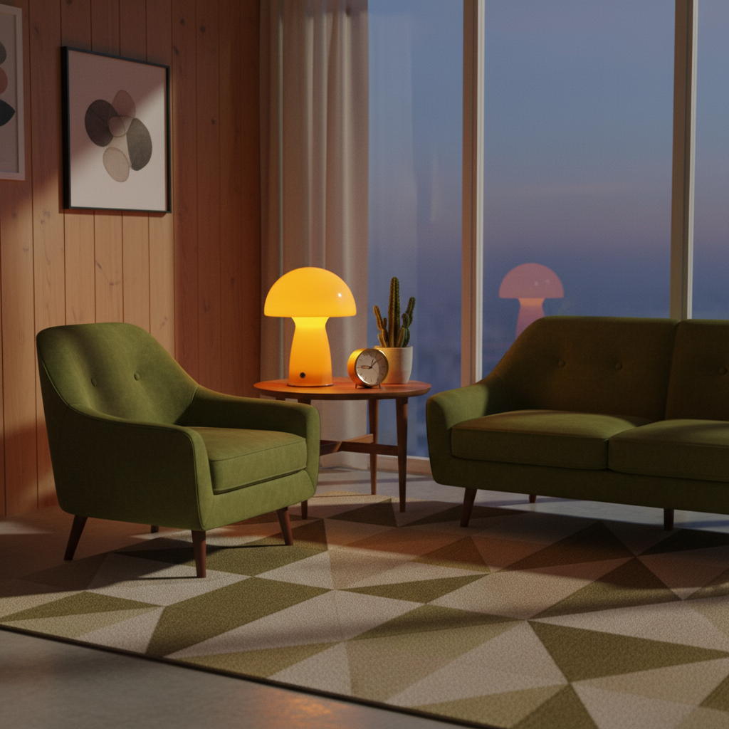 Lampe de Chevet Champignon LED Tricolore USB – MUSHYLA