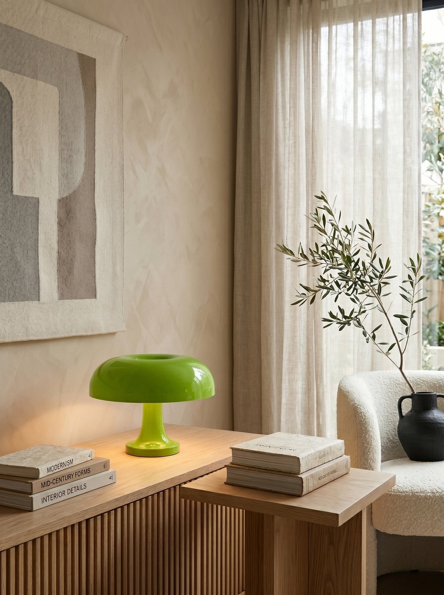 Lampe de Chevet Champignon -  KEMINA